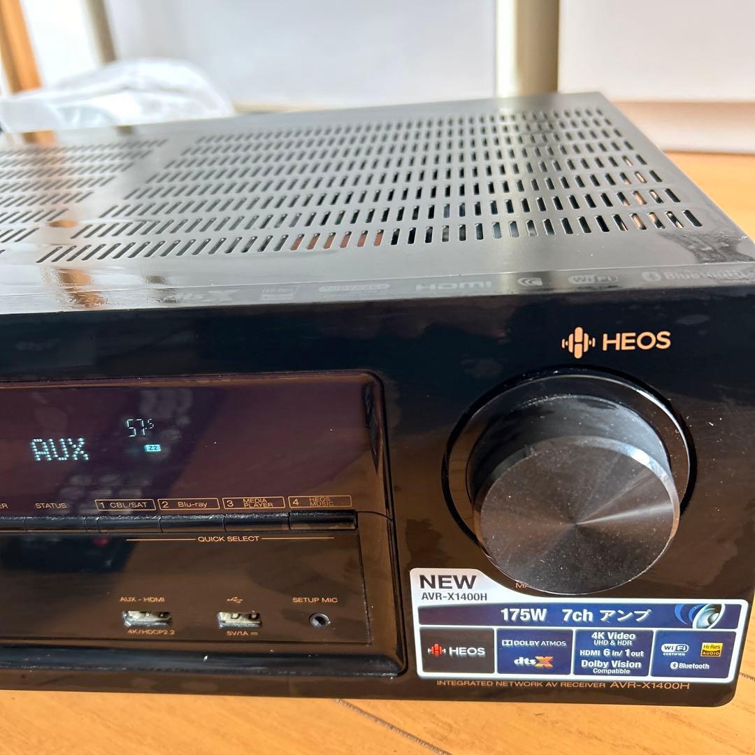 DENON AVアンプ AVR-X1400H リモコン