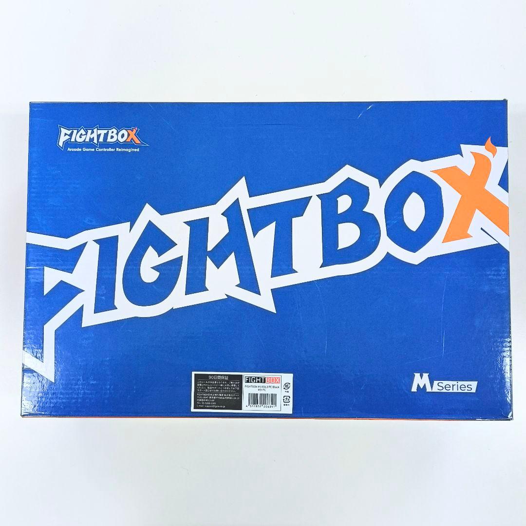 PC用ゲームコントローラー・コンバーター FIGHTBOX M9 R3L3 PC Black M9-PC