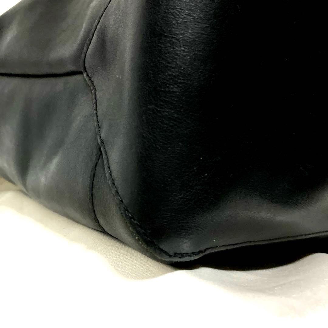 LL.Beanレザートートバッグ（ブラック）