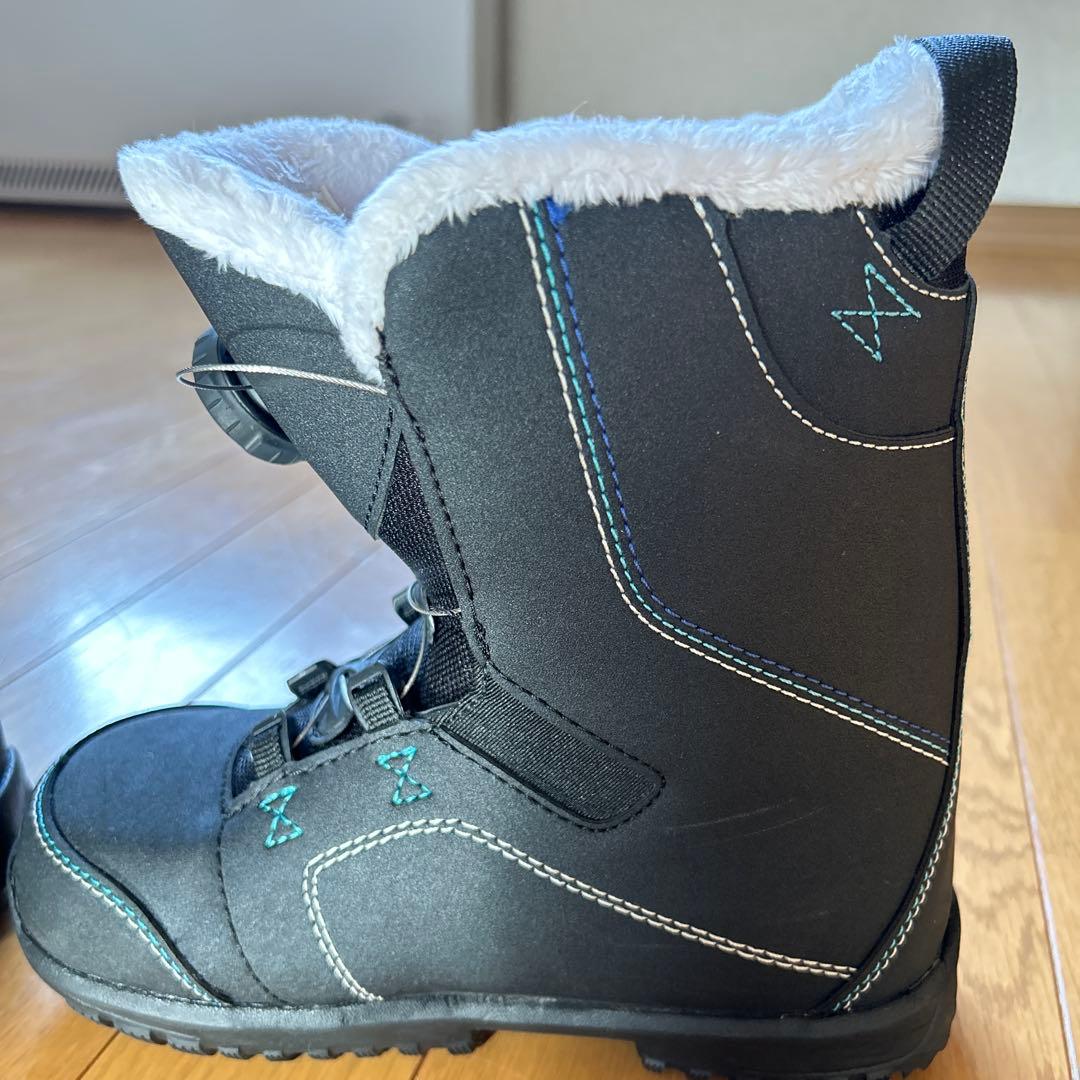 SPOON 子供用スノーボードブーツ 黒　21cm