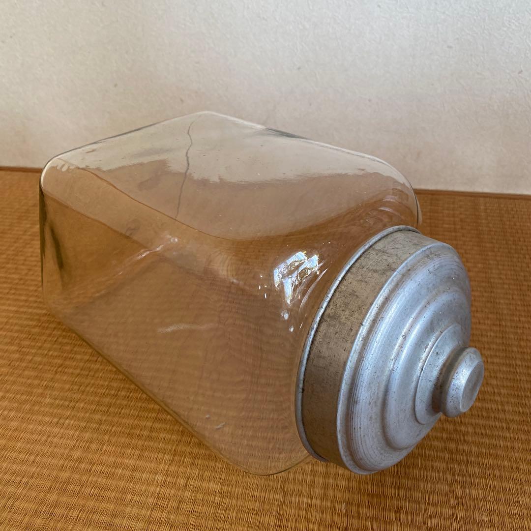 駄菓子屋瓶　4個セット アンティーク　shop 什器