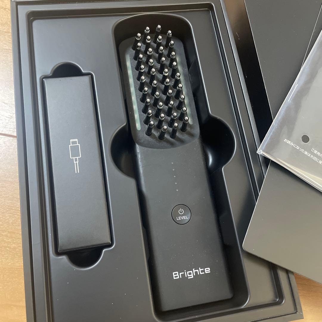 美品 ブライト エレキブラシ ブラシ型美顔器　ELEKI BRUSH