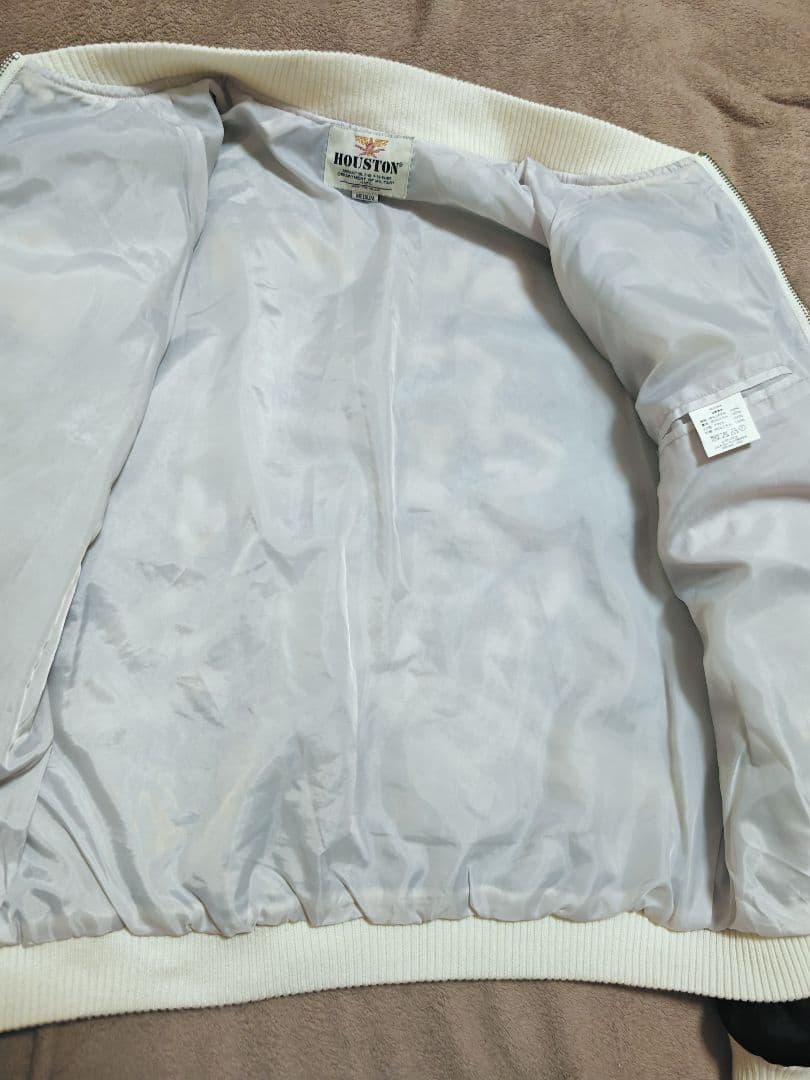 美品 HOUSTON USA アラスカ 日本限定 別珍 スカジャン unisex