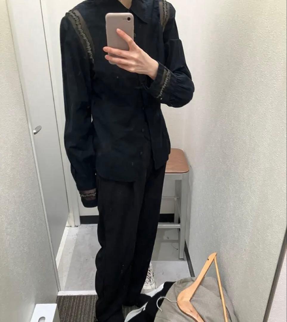 Jean Paul Gaultier 長袖シャツ 黒