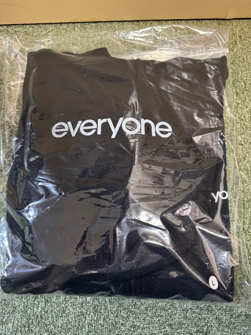 everyone original logo zip up hoodie極美品