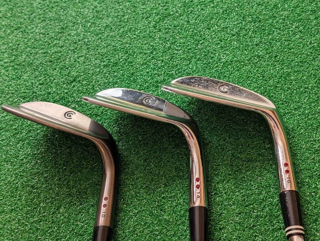 Cleveland 52, 56, 60度ウェッジ 3本セット