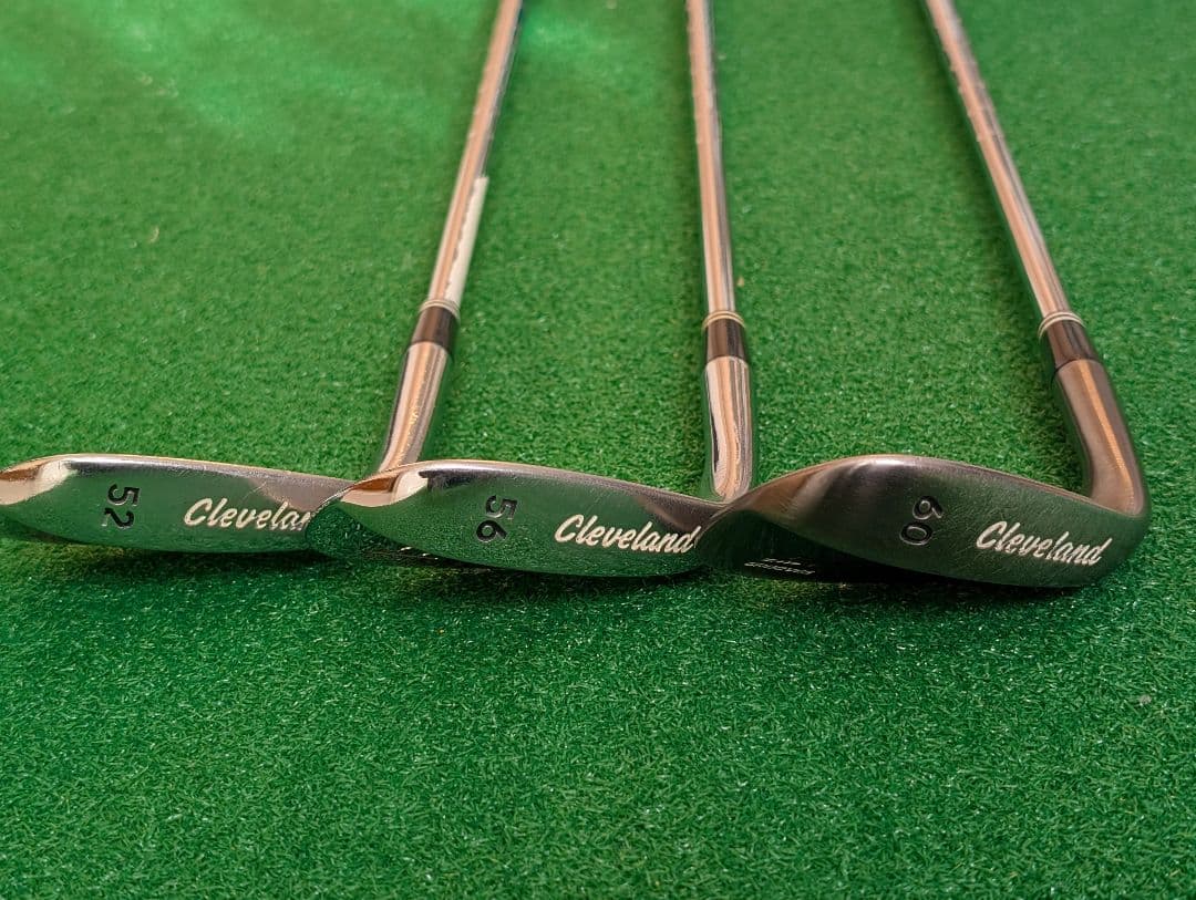 Cleveland 52, 56, 60度ウェッジ 3本セット