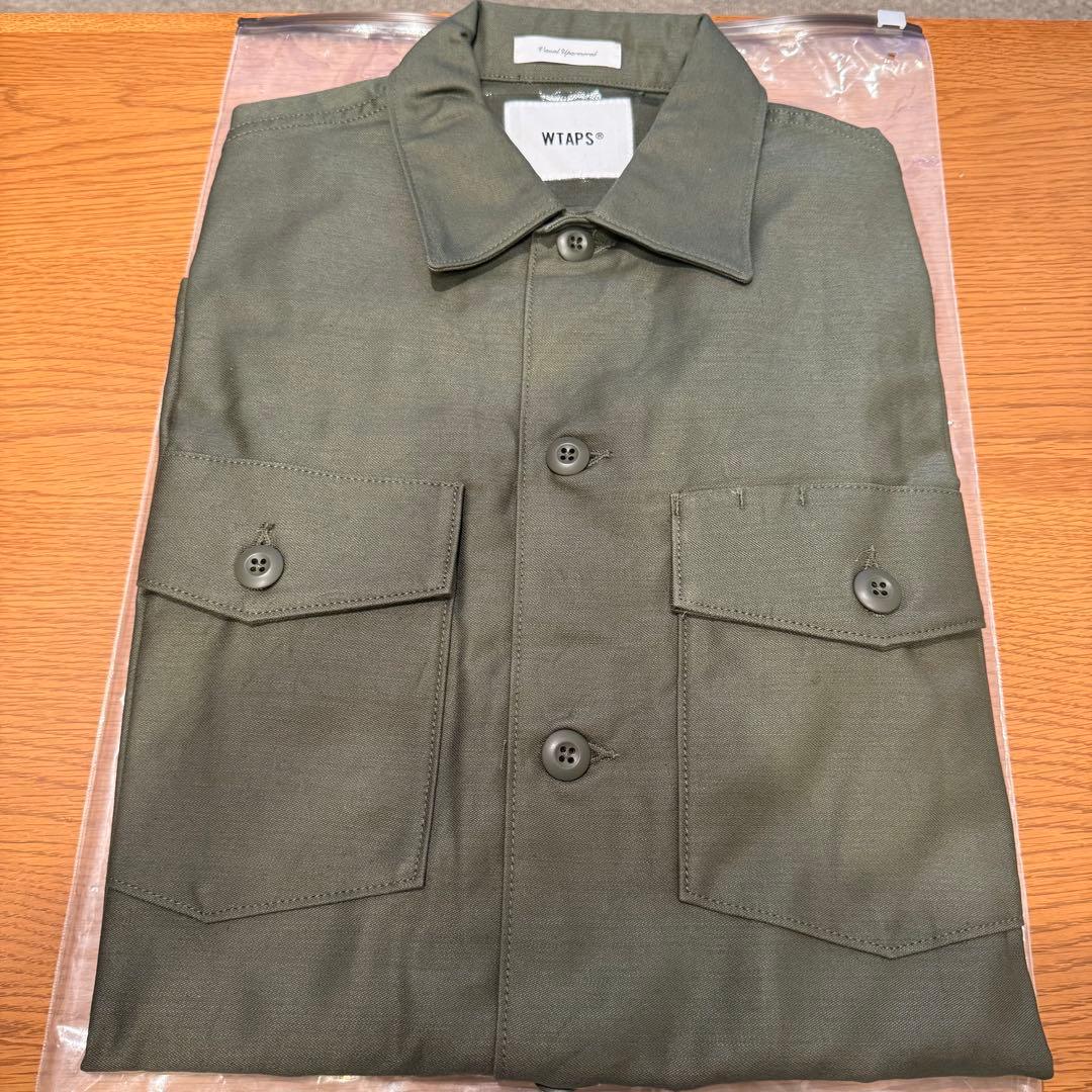 【新品・L】WTAPS WMILL-LS 02 OLIVE DRAB シャツ