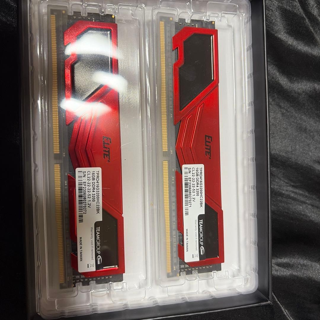 TEAMGROUP Elite 16GB2枚DDR4 3200MHz