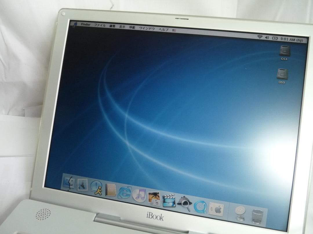 iBook G3 A1007 バッテリー不可