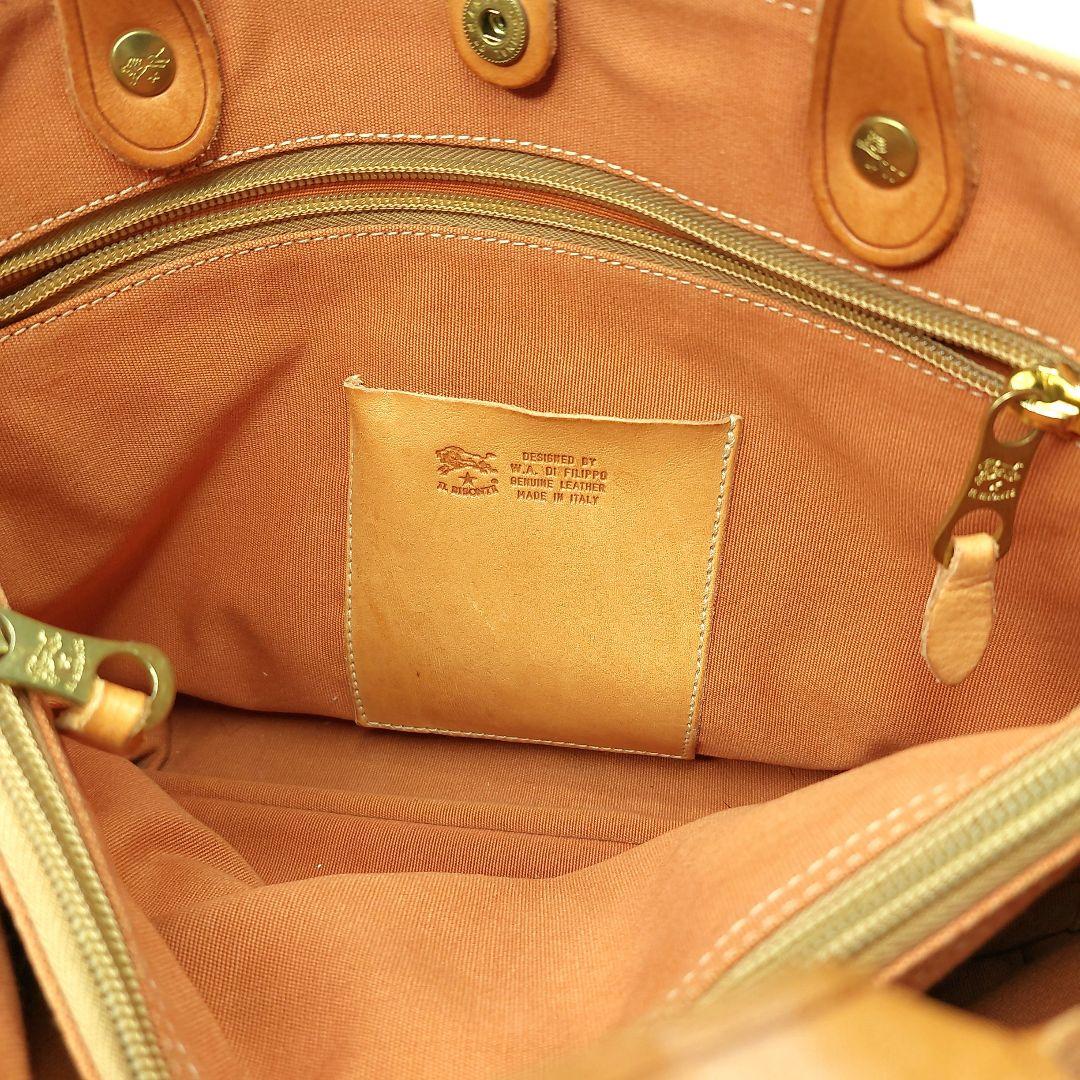 IL BISONTE　トートバッグ　ハンドバッグ　本革　ユニセックス