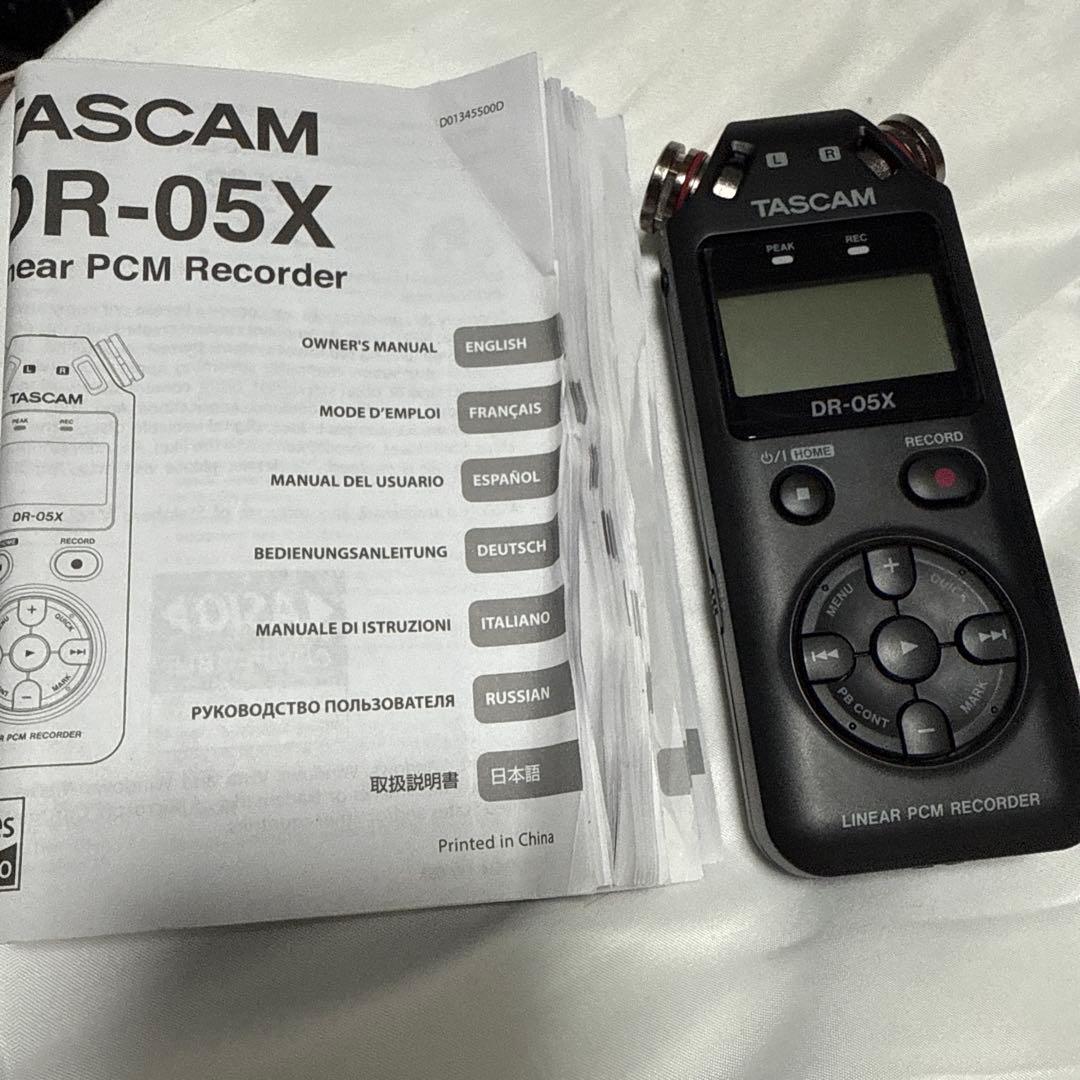 TASCAM DR-05X リニアPCMレコーダー