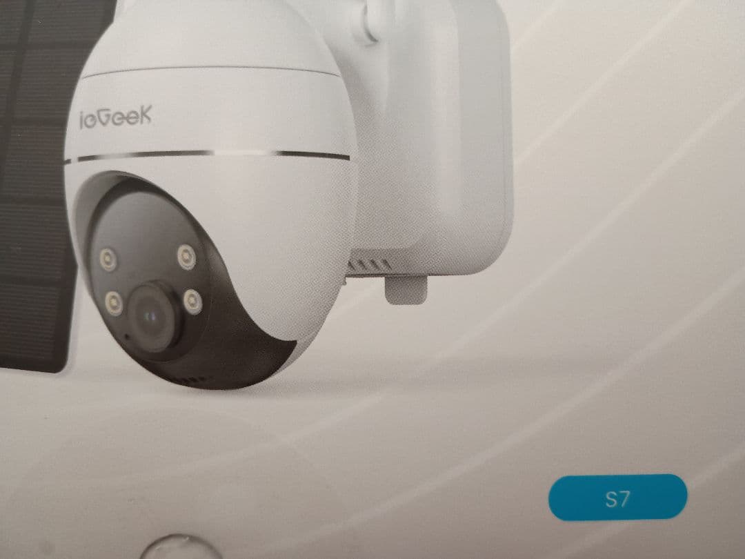 ieGeek 防犯カメラ ワイヤレス 屋外 ソーラー 9000mAh 型番S7