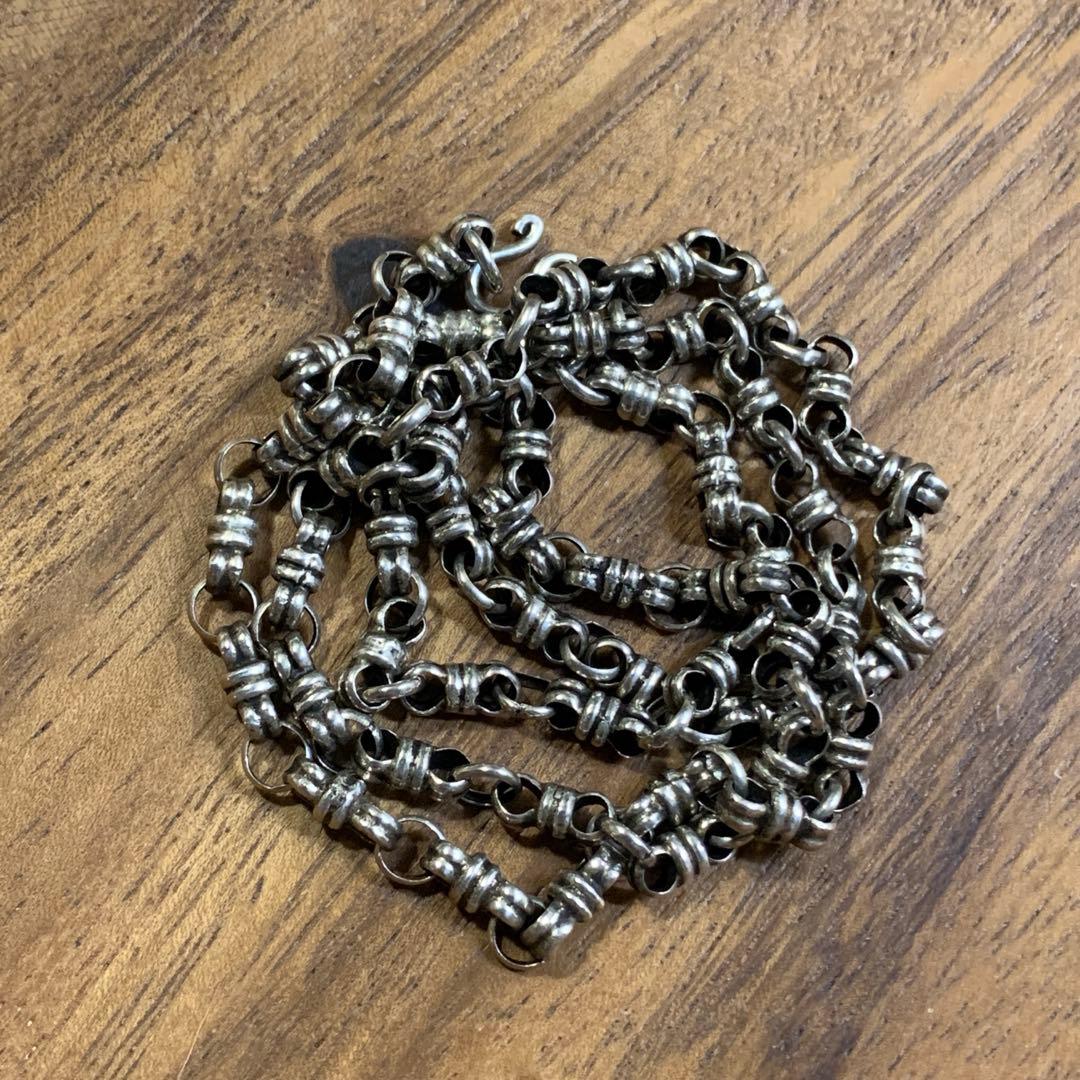 ヴィンテージ シルバー チェーン ネックレス SILVER 925