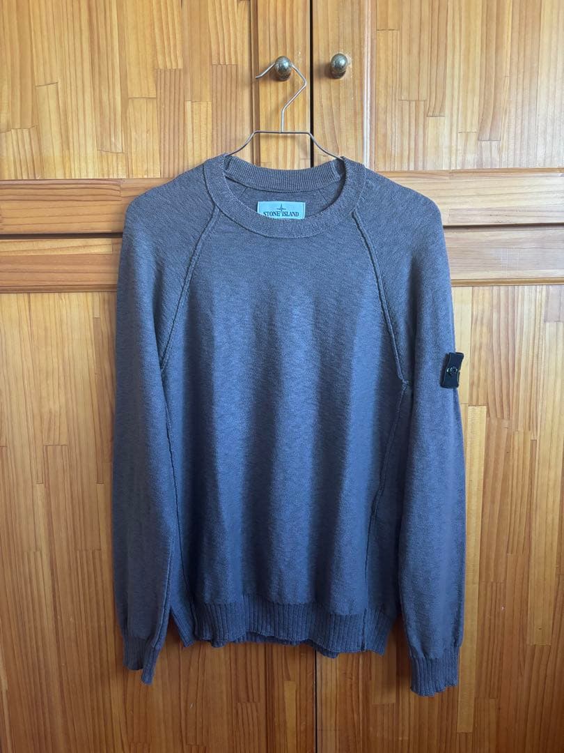 Stone  ストーンアイランド ダークグレー ニット セータ