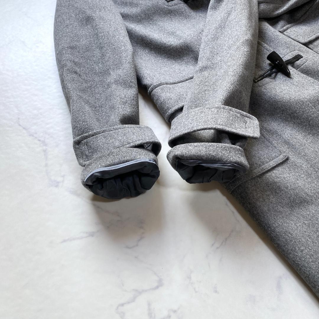 美品✨アナイ メルトンダッフルコート ロング フォックスファー グレー 38