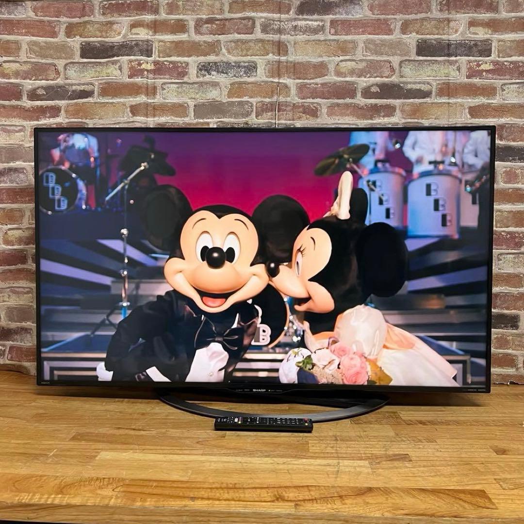 シャープ 50V型 4K 液晶テレビ AQUOS LC-50U45 動画アプリ○