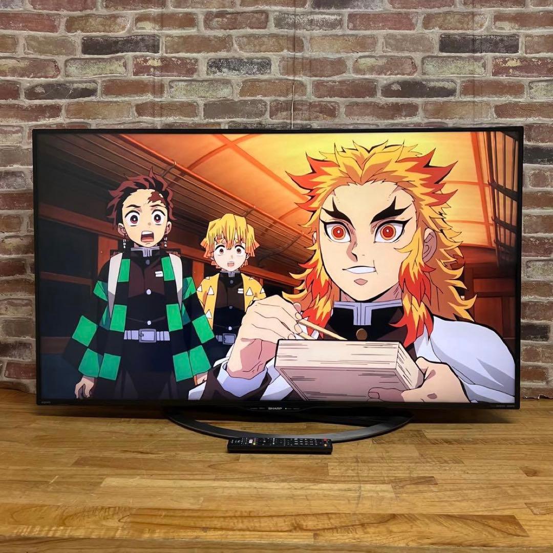 シャープ 50V型 4K 液晶テレビ AQUOS LC-50U45 動画アプリ○