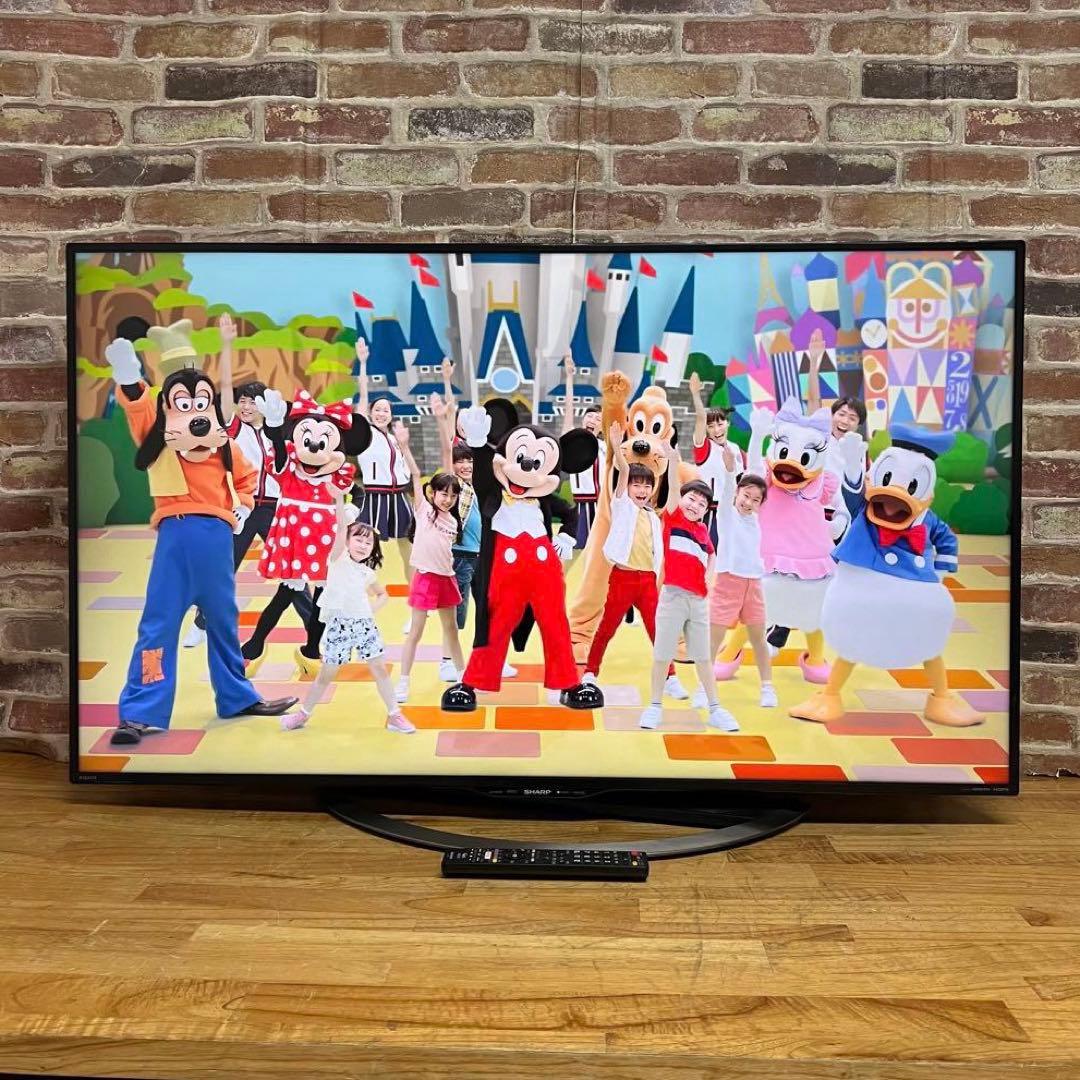シャープ 50V型 4K 液晶テレビ AQUOS LC-50U45 動画アプリ○