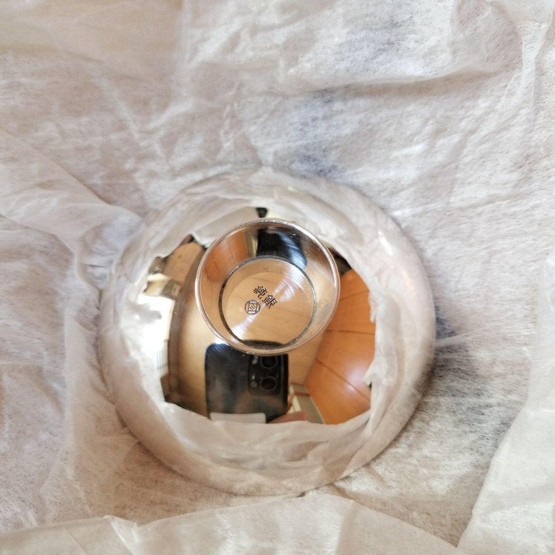 純銀 盃　合計約130グラム　Silver1000