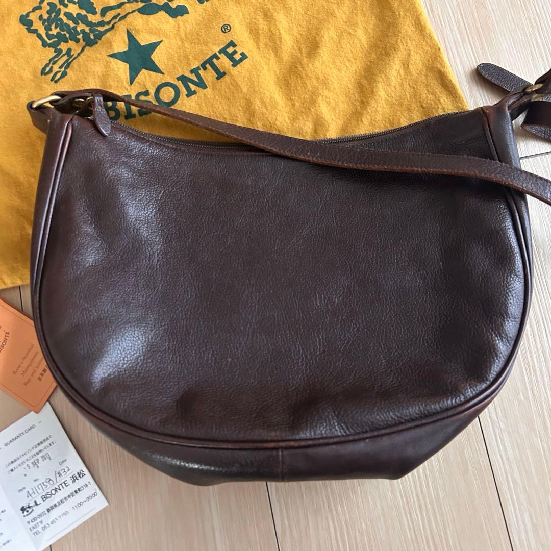 希少・美品｜IL BISONTE イルビゾンテ レザーショルダーバッグ 即購入可