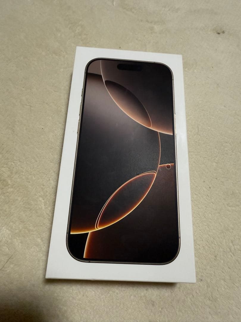 【超美品】iPhone 16 Pro 256GB デザートチタニウムSIMフリー