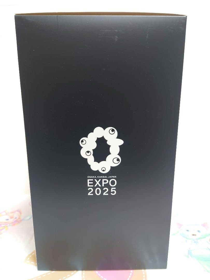 関西万博2025❤ミャクミャクソフビちょきんばこ♡EXPO2025モノクロ貯金箱