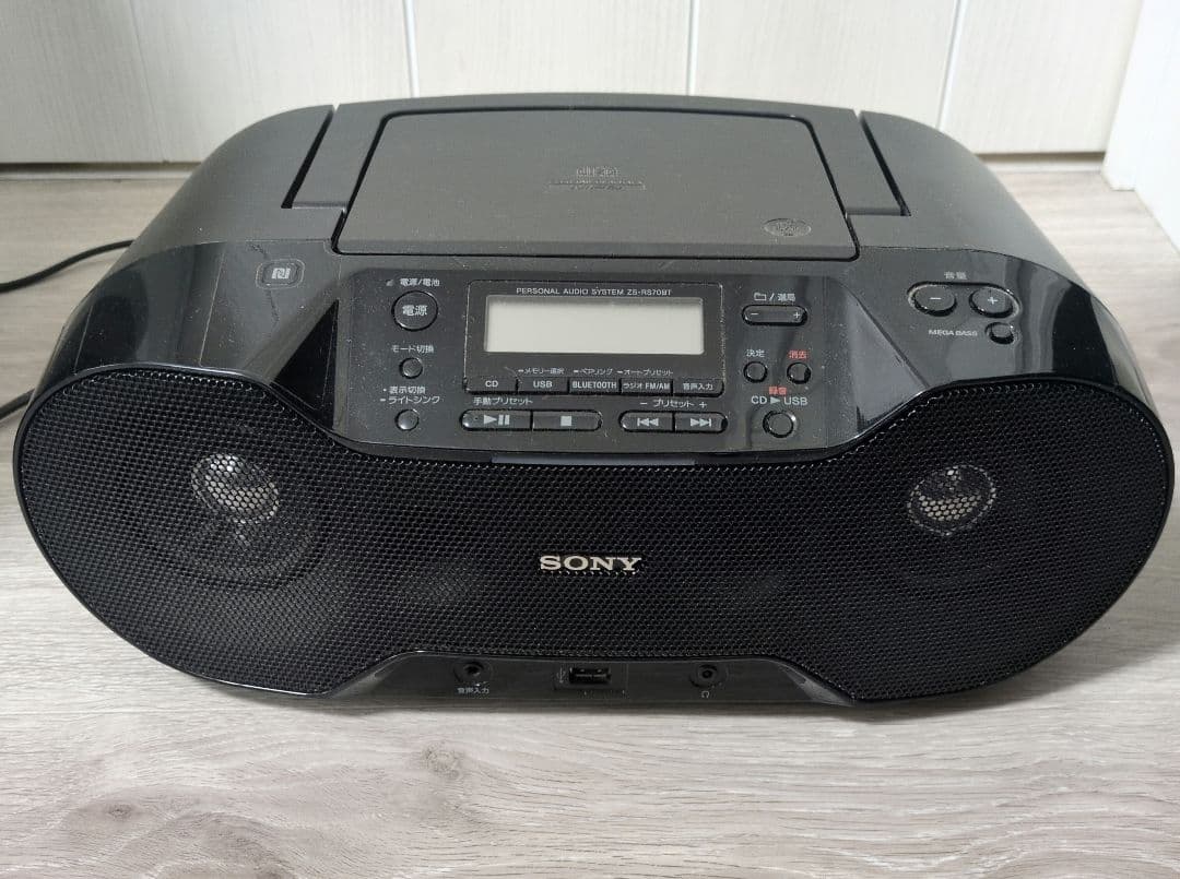 SONY ZS-RS70BT パーソナルオーディオシステム