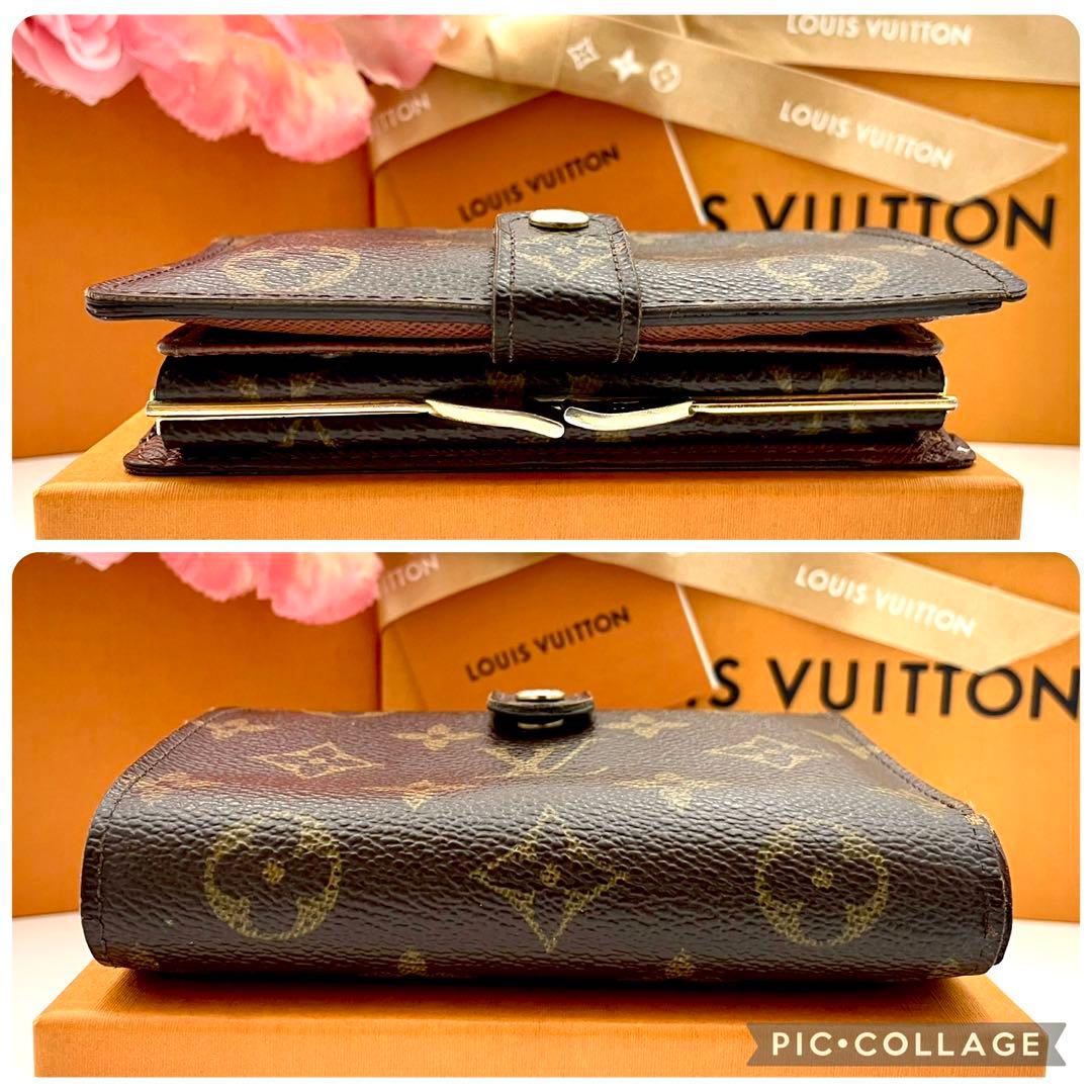 ルイヴィトン　がま口　ポルトフォイユ ヴィエノワ モノグラム　二つ折り財布　新型