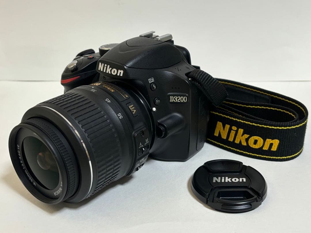 デジタル一眼レフカメラ Nikon D3200 18-55mmレンズ付