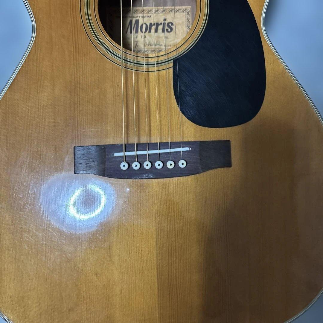Morris F-10 1974年製ビンテージギター 弦高調整済みギターケース付
