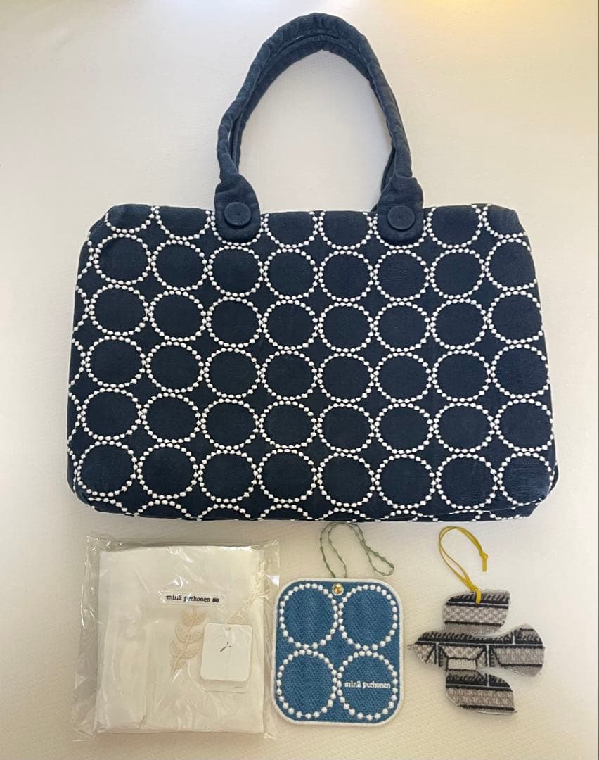 ミナペルホネン　マトカバッグ　タンバリン