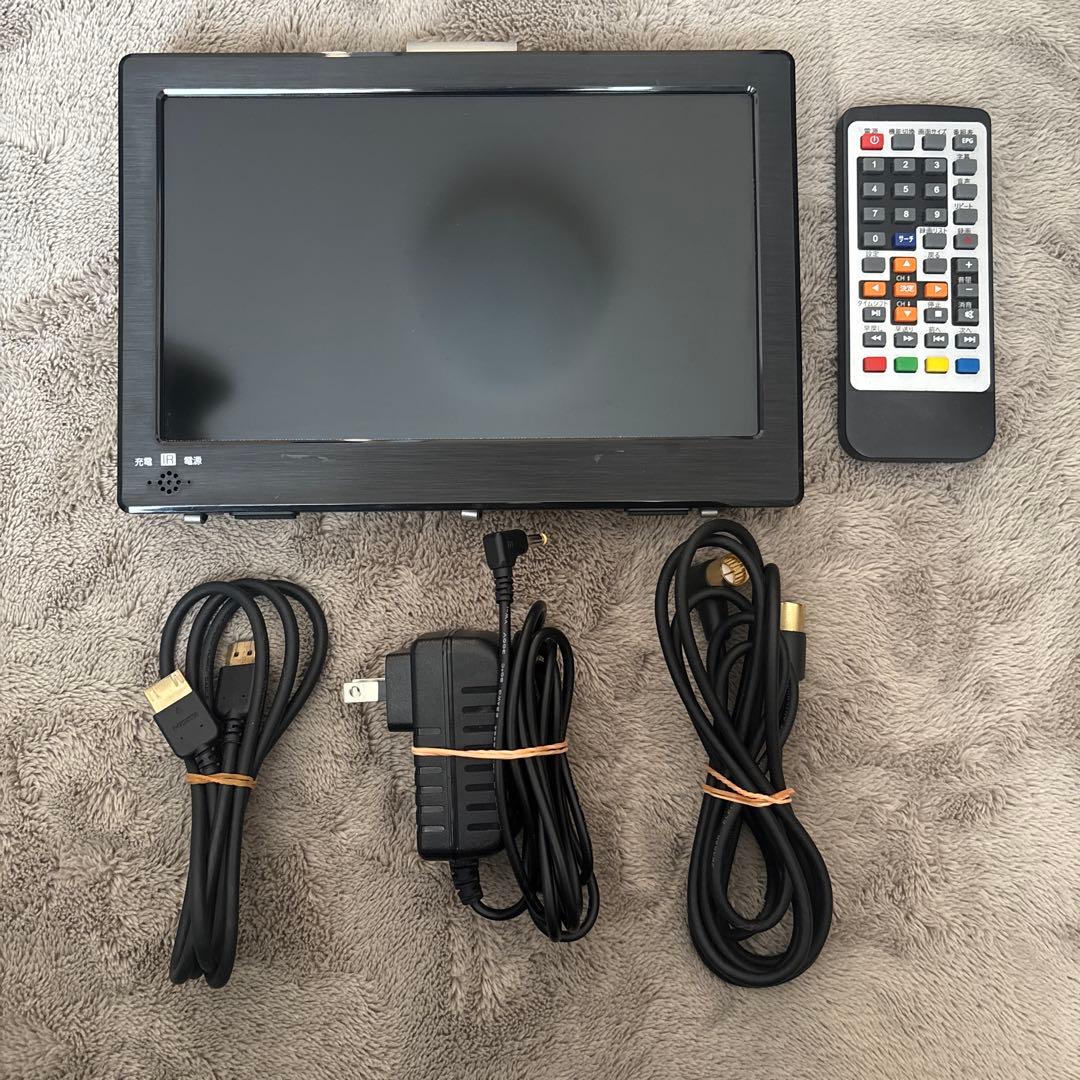 OVERTIME 9インチ録画機能付きポータブルTV OT-PT09TE