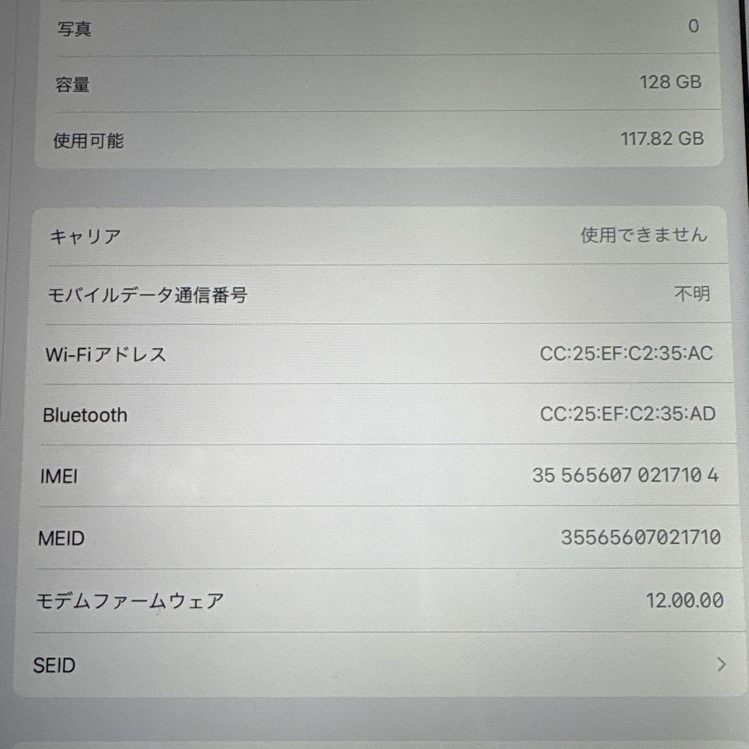 iPad Pro 12.9inch 第1世代　セルラー 128GB