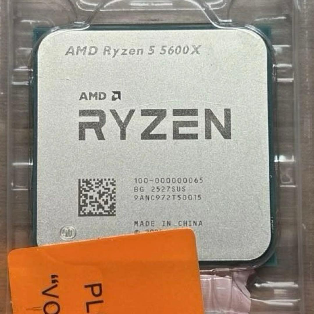【新品未使用】Ryzen5 5600X 安心安全の動作保証