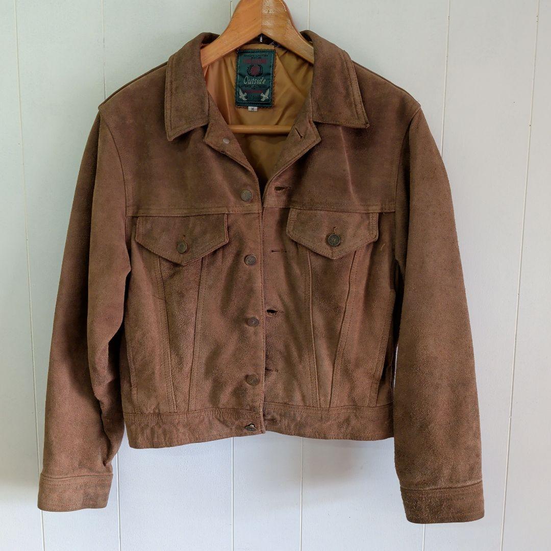 ジャケット・アウター GELEONE suede jacket vintage