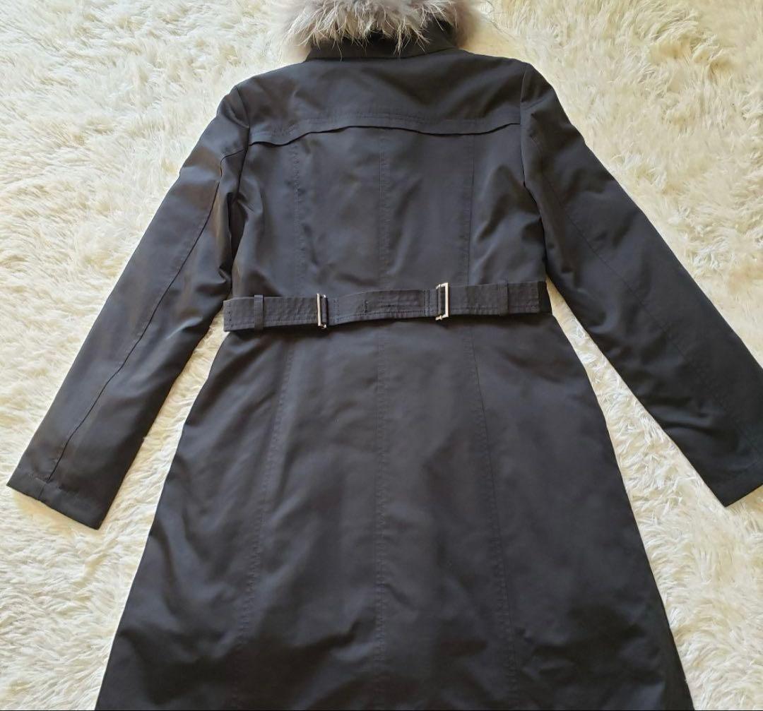 着回し抜群●KTキヨコタカセ　ダウンコート　ファー着脱可　リバーシブル　11号