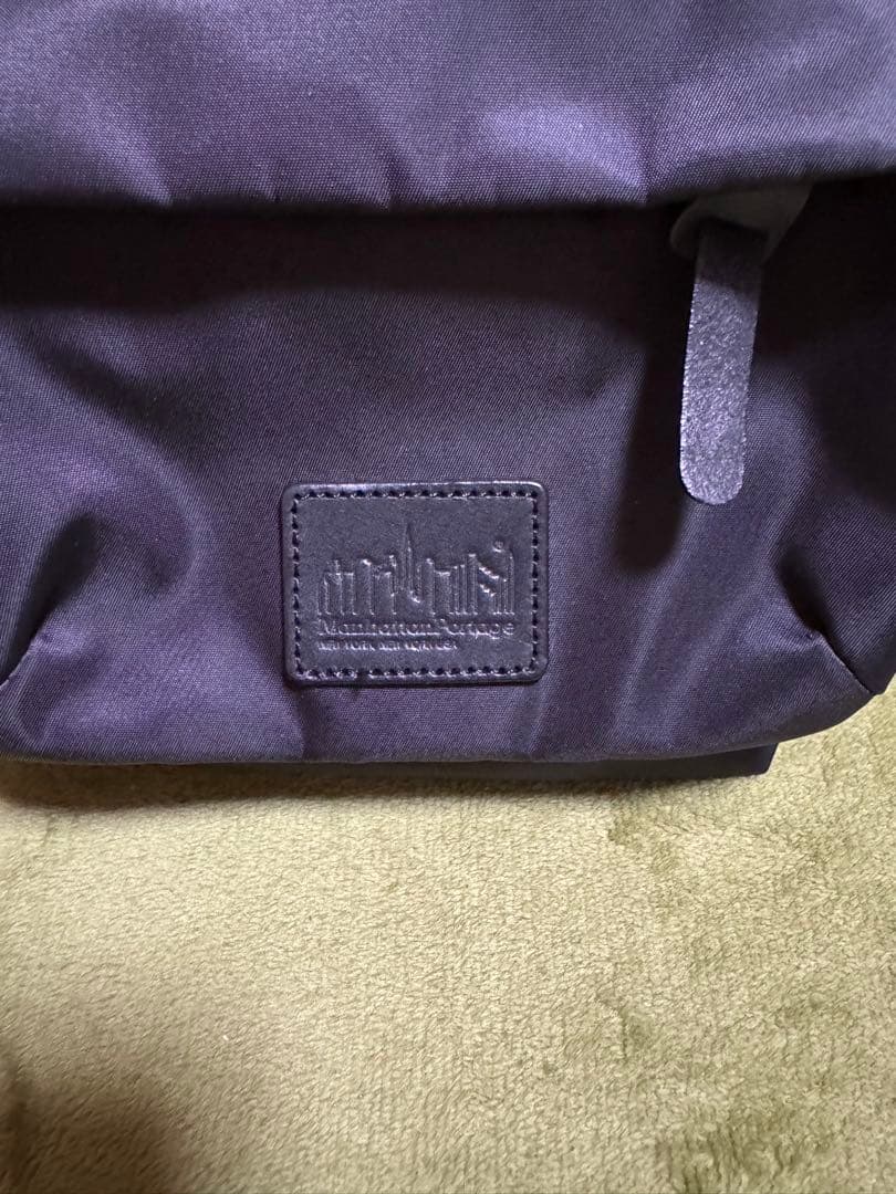 マンハッタンポーテージブラックレーベル　IRVING MESSENGER BAG