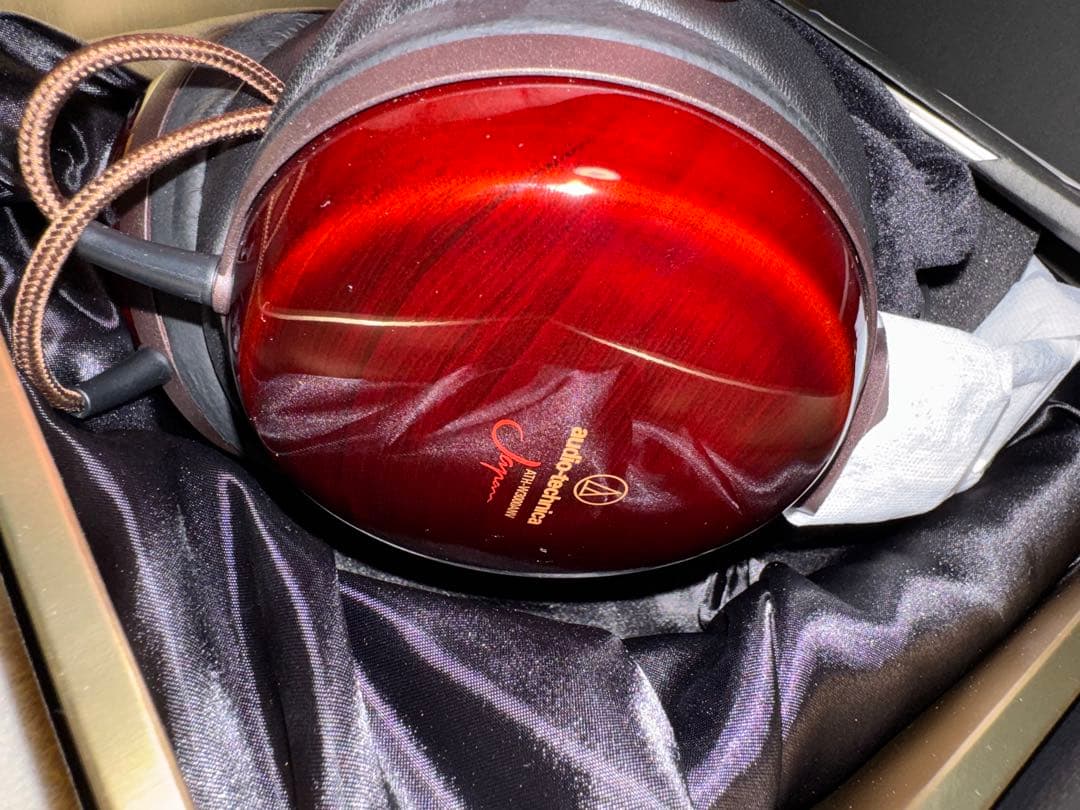 新品未使用 オーディオテクニカ ATH-W3000ANV 漆塗り