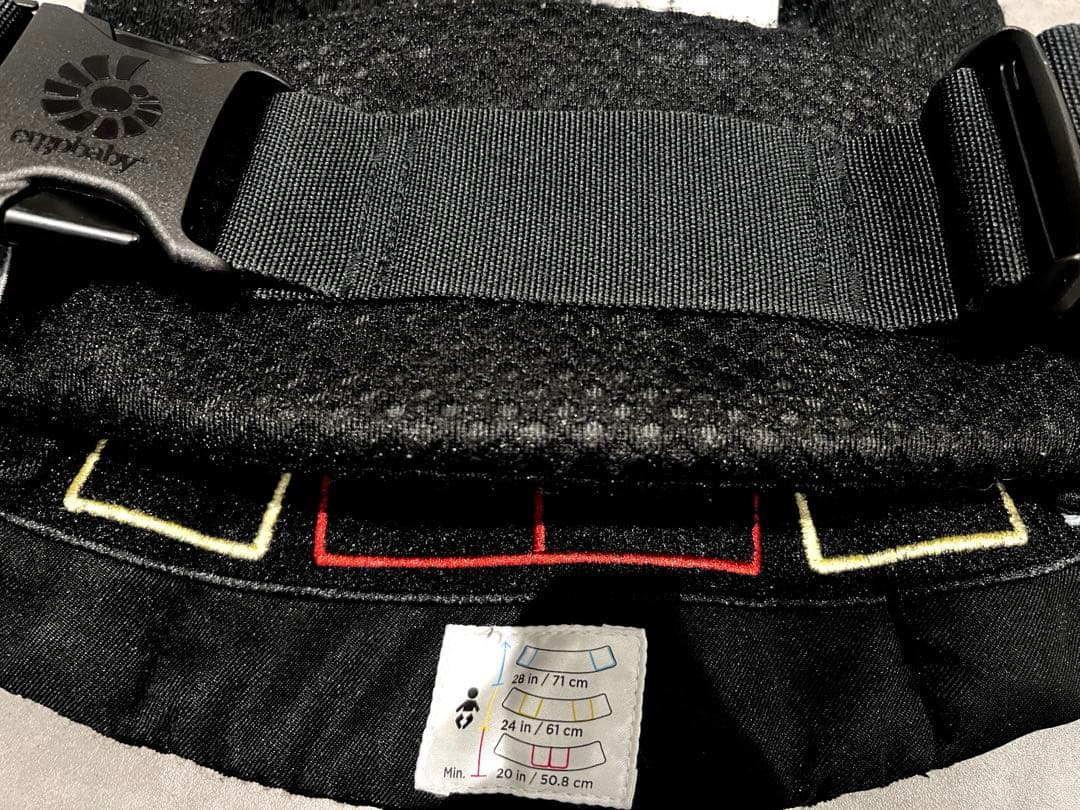 【美品】抱っこひも エルゴベビー オムニブリーズ オニキスブラック