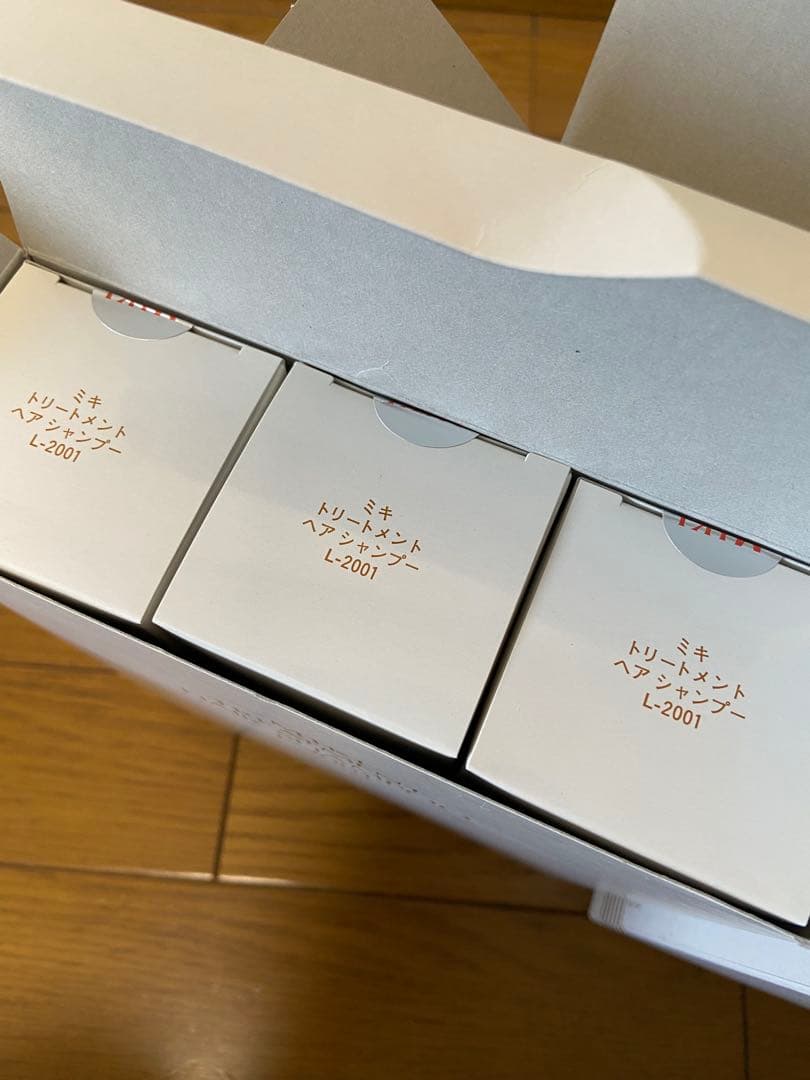 【新品】MIKI トリートメントヘアシャンプー L-2001 300ml 9本