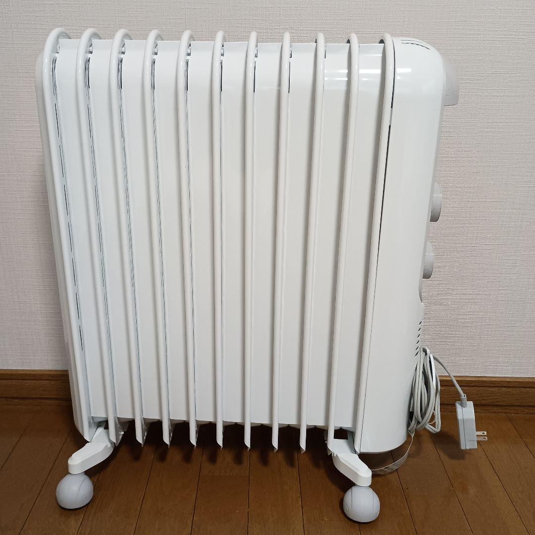 デロンギ オイルヒーター ホワイト 2023年製