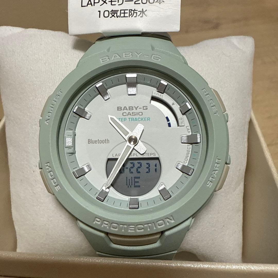 新品　BABY-G BSA-B100ミントグリーン