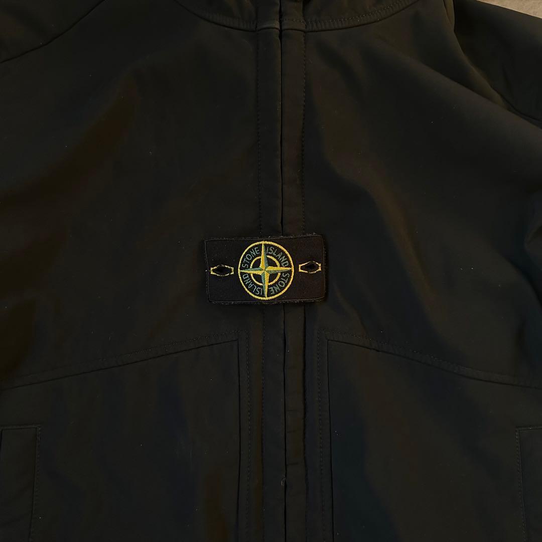 【極美品❗️】stone  ソフトシェルジャケット　黒