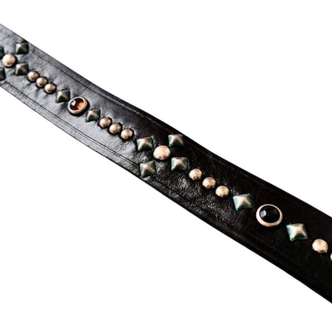 minato-3710 様HTCエイチティーシースタッズ レザーベルト80/32