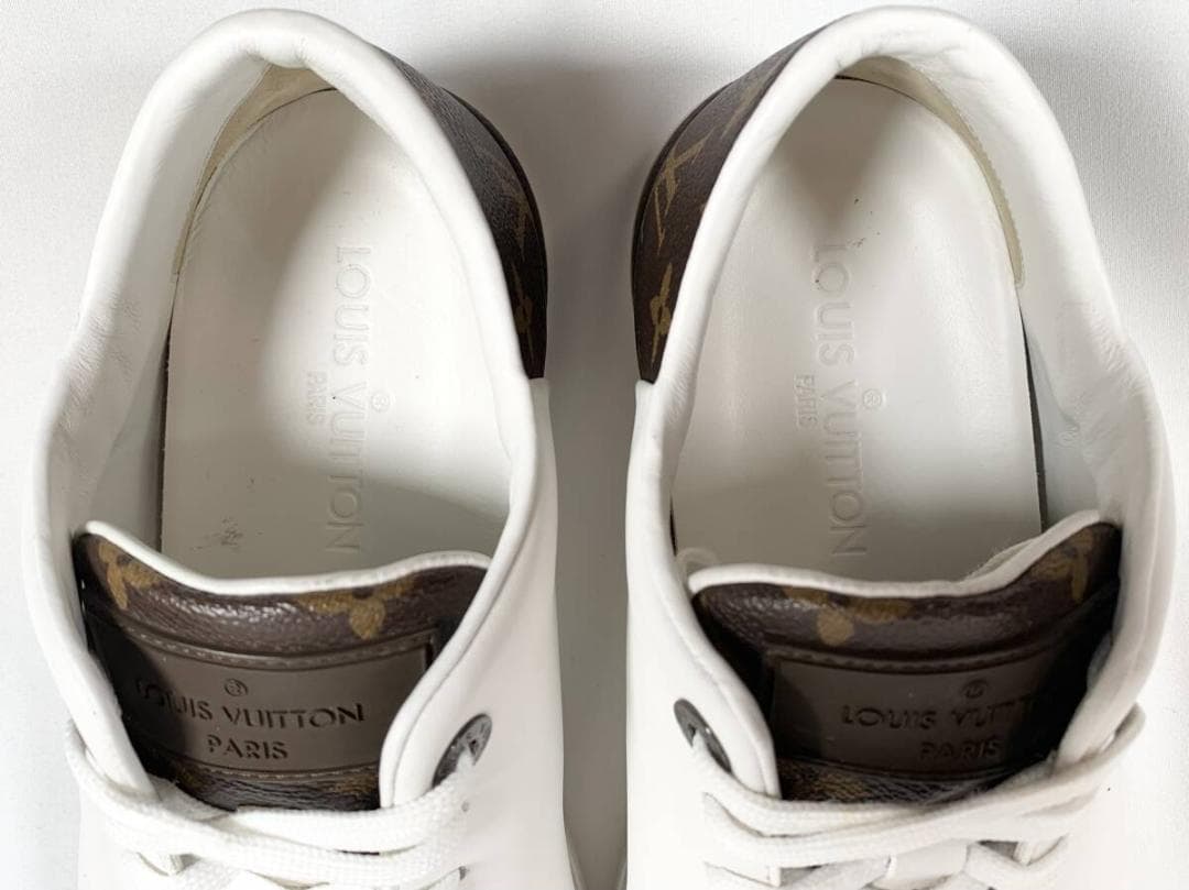 【正規品】極美品 ルイヴィトン ラインアップ モノグラム レザー スニーカー 7
