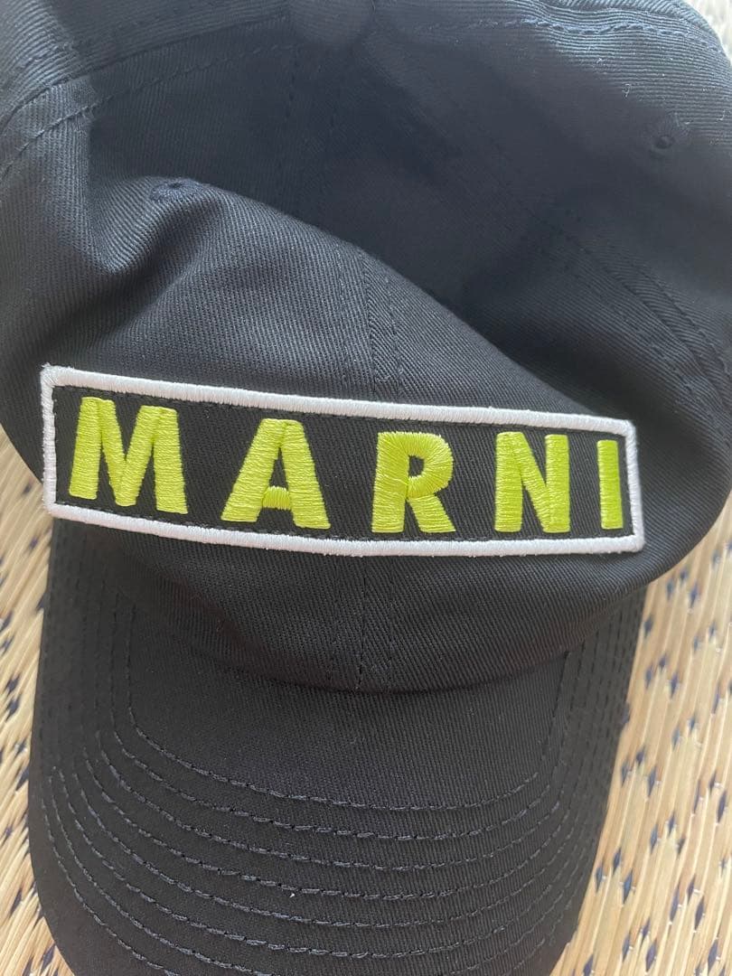 MARNIマルニLogo BaseballCapベースボールキャップ帽子ロゴ刺繍