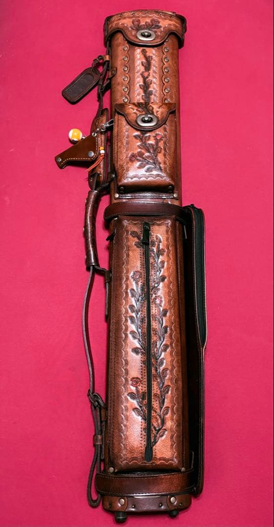 値下げ　インストローク　キューケース 2×4 ジャンプケース　キャップホルダー