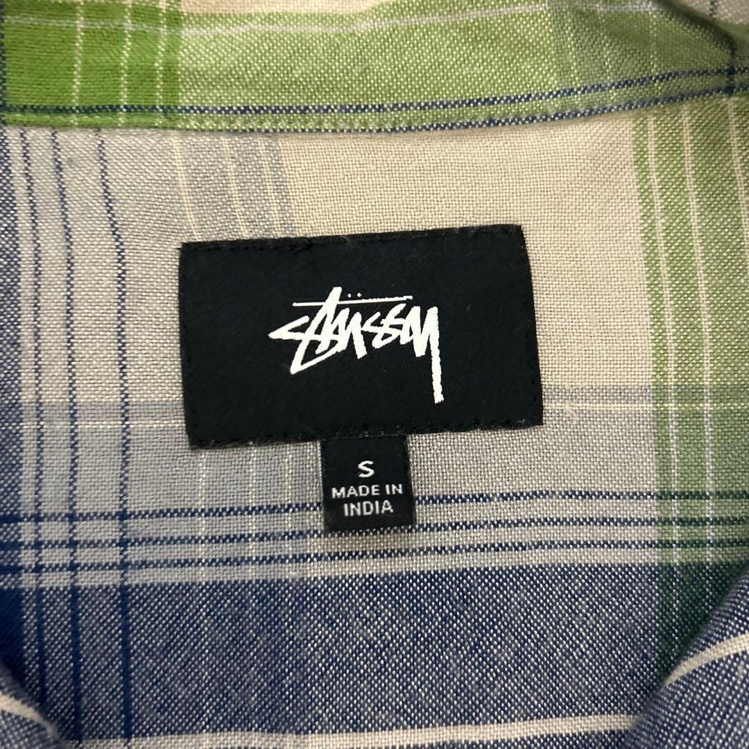 stussy rayon plaid shirt 中田圭佑