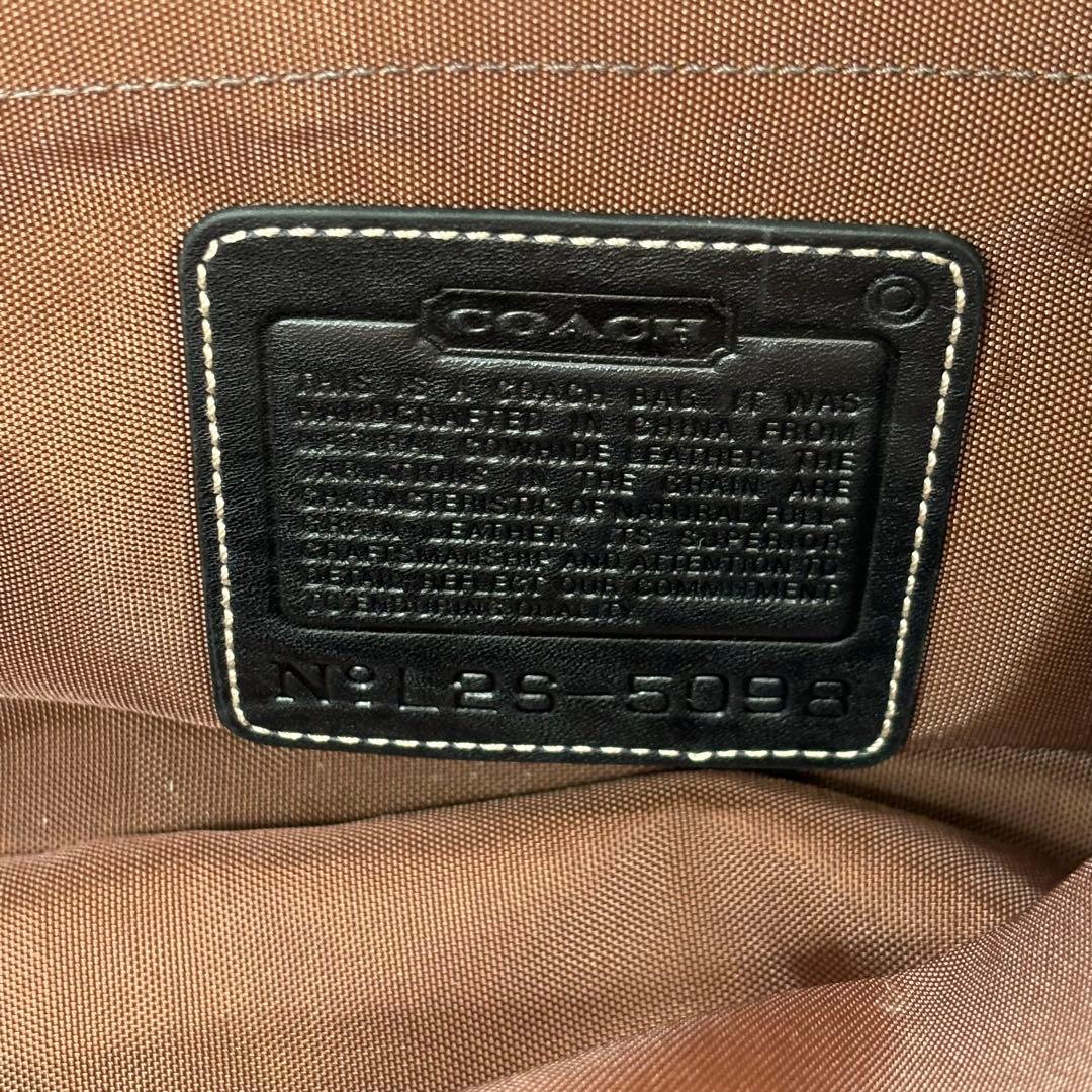 美品✨COACH コーチ レザー マザーズバッグ トートバッグ ブラック